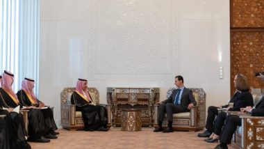 Saudi Arabia Foreign Minister Prince Faisal bin Farhan Visits Syria as Relations Thaw