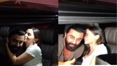 Ranbir Kapoor Sex Video - Alia Bhatt Blushing When Paparazzi Wish Her and Ranbir Kapoor Happy  Anniversary Is the Cutest! (Watch Video) | LatestLY