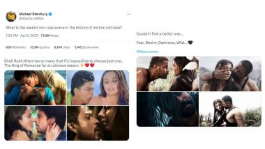 'Sexiest Non-Sex Scenes' in Bollywood Movies: Twitter Abuzz With Clips Having No XXX Content Leaving Twitterati Hella Sweaty