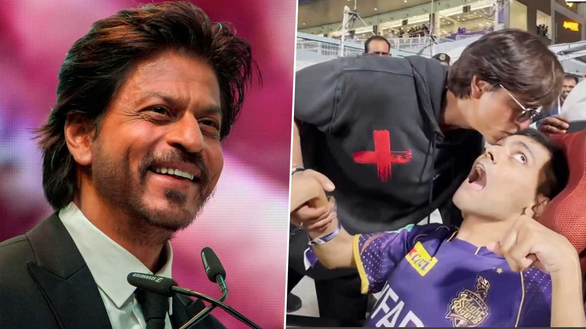 IPL 2023, KKR vs RCB: Elated Shahrukh Khan teaches Virat Kohli