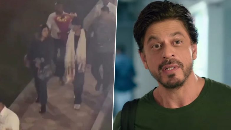 Shah Rukh Khan Clicked In Kashmir To Shoot For Rajkumar Hiranis Dunki Videos Go Viral Watch 