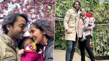 Shaheer Sheikh Drops Glimpses of His Japan Vacay With Wife Ruchikaa Kapoor and Daughter Anaya (View Pics)