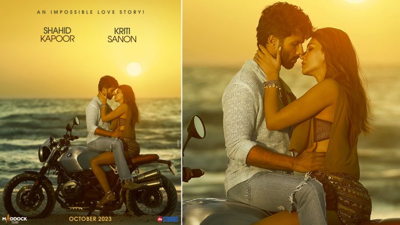 Netizens Say ‘Shahid Kapoor and Kriti Sanon Look So Hot’ After Makers Drop Their Mushy First Look Poster From the Untitled Film