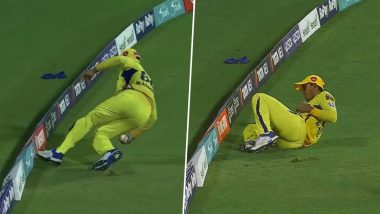 Was Jitesh Sharma Out or Not Out? Twitterati Divided Over Third Umpire's Decision After Shaik Rasheed Takes Stunning Catch Close to the Boundary Line During CSK vs PBKS IPL 2023 Match