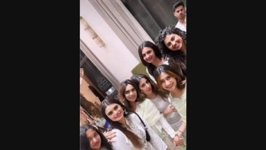 Shreyas Iyer Spotted in Dhanashree Verma&rsquo;s &lsquo;My Cuties&rsquo; Selfie, Twitterati Can&rsquo;t Keep Calm