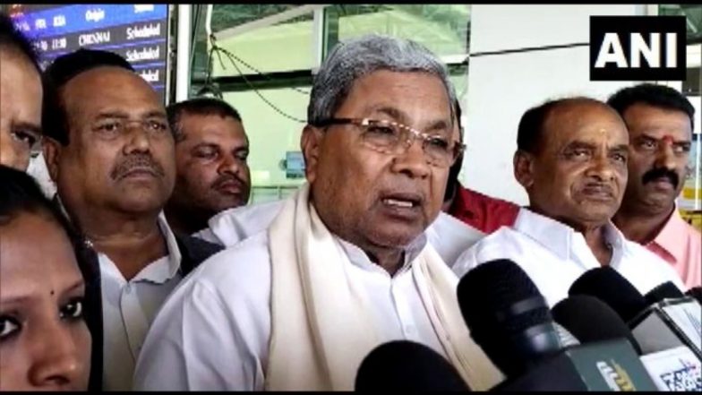 Sudan Unrest: Siddaramaiah Urges Centre, Karnataka CM Basvaraj Bommai To Ensure Safe Return of 31 People Belonging to Hakki Pikki Tribe Stranded in Violence-Hit Country