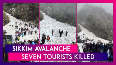 Sikkim: Seven Tourists Killed In Massive Avalanche In Nathu La Border Area