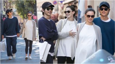 Song Joong-ki's Pregnant Wife Katy Louise Saunders Flaunts Baby Bump in Rome: New Photos of K-Drama Actor and His Ladylove Go Viral