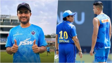 Sourav Ganguly Congratulates Arjun Tendulkar on IPL Debut, Tweets Heartfelt Message for 'Champion Dad' Sachin Tendulkar!