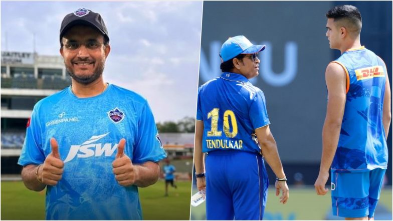 Sourav Ganguly Congratulates Arjun Tendulkar on IPL Debut, Tweets Heartfelt Message for 'Champion Dad' Sachin Tendulkar!