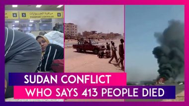 Sudan Conflict: WHO Says 413 People Died During Fighting Between The Army And Paramilitary Forces