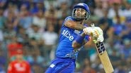 Suryakumar Yadav Reaches 6000 Runs in T20 Cricket, Achieves Feat During MI vs PBKS IPL 2023 Match