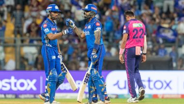 Suryakumar Yadav Hits His Second Half-Century of IPL 2023, Achieves Feat During MI vs RR Match