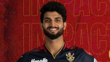Suyash Prabhudessai Introduced As Royal Challengers Bangalore's Impact Player, Replaces Mohammed Siraj in RCB vs CSK IPL 2023 Match