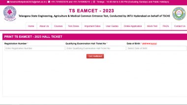 TS EAMCET 2023: Telangana Board Releases Hall Tickets for Common Entrance Test Exams at eamcet.tsche.ac.in; Know Steps To Download