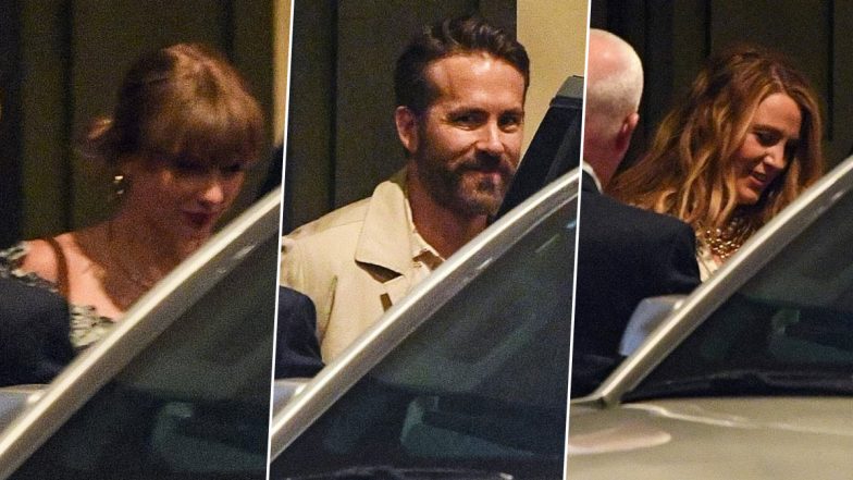 Taylor Swift, Blake Lively and Ryan Reynolds Clicked Post Dinner Outing in NYC (View Pics)