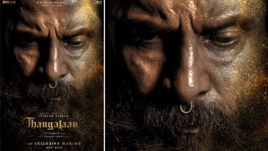 Thangalaan: On Chiyaan Vikram's Birthday, Makers Drop Exclusive Making Footage From Sets and It's Insane (Watch Video)