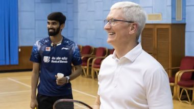 Tim Cook Meets Indian Badminton Stars: Apple CEO Shares Photos With P Gopichand, Saina Nehwal, Srikanth Kidambi, Chirag Shetty and Parupalli Kashyap
