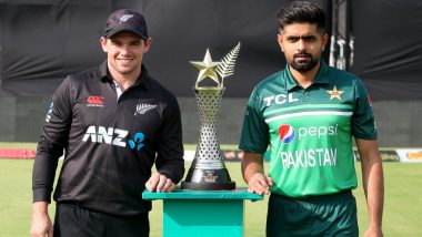 Pakistan vs New Zealand 1st ODI 2023 Live Streaming Online: Get Free Live Telecast of PAK vs NZ on PTV Sports and TV Channel Details in India