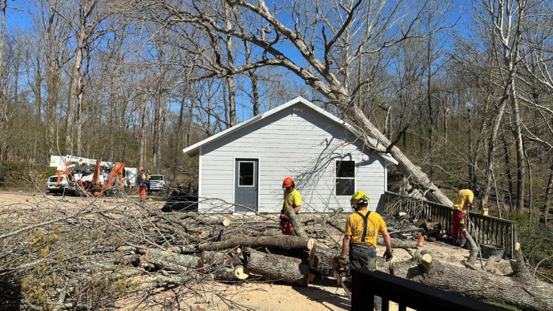 Tornadoes Leave Trail of Devastation From Arkansas to Delaware, 32 Death Across US (Watch Video)