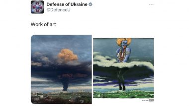 Ukraine Defence Ministry Posts Tweet Showing Goddess Kali in Objectionable Pose, Deletes It After Facing Backlash