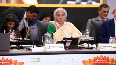 G20 Consensus That Regulations on Crypto Assets Has to Be Global, Says FM Nirmala Sitharaman