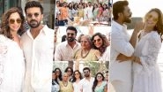Ram Charan&rsquo;s Wife Upasana Kamineni Konidela Drops Glimpses From Her Grand Baby Shower Ceremony! Parents-To-Be Twin in White for the Occasion (Watch Video)