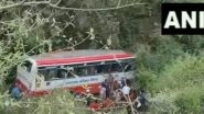 Uttarakhand Accident: 22 People Injured After Bus Falls into Ditch on Mussoorie-Dehradun Road (Watch Video)
