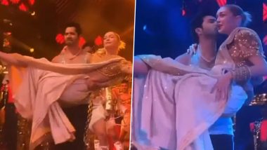 Varun Dhawan Says 'It Was Planned' Over Criticism for Lifting and Kissing Gigi Hadid During NMACC Gala Day 2