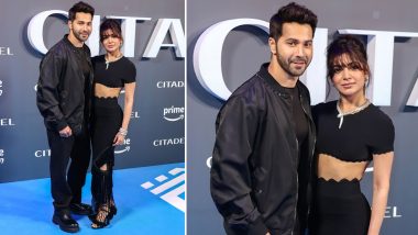 Citadel: Varun Dhawan and Samantha Ruth Prabhu Attend Premiere of Russo Brothers’ Upcoming Series in London (View Pics)