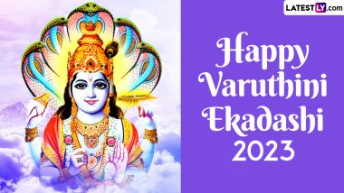 Varuthini Ekadashi 2023 Images & HD Wallpapers For Free Download Online: Wish Happy Varuthini Ekadashi With Lord Vishnu Photos, WhatsApp Messages and Greetings