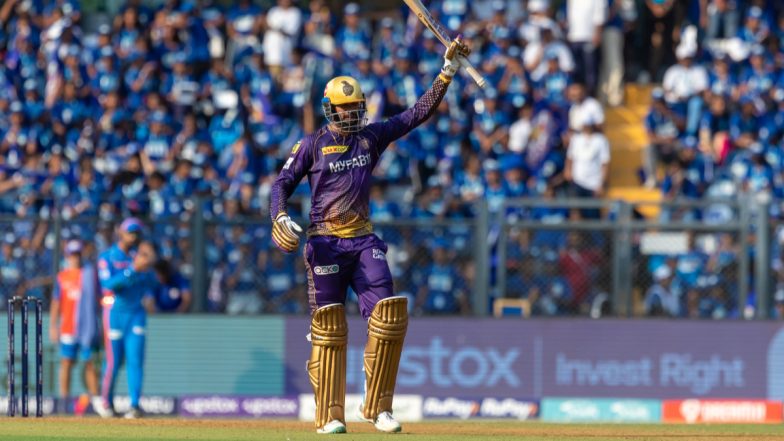 Venkatesh Iyer Wins Man of the Match Award in MI vs KKR IPL 2023 Match