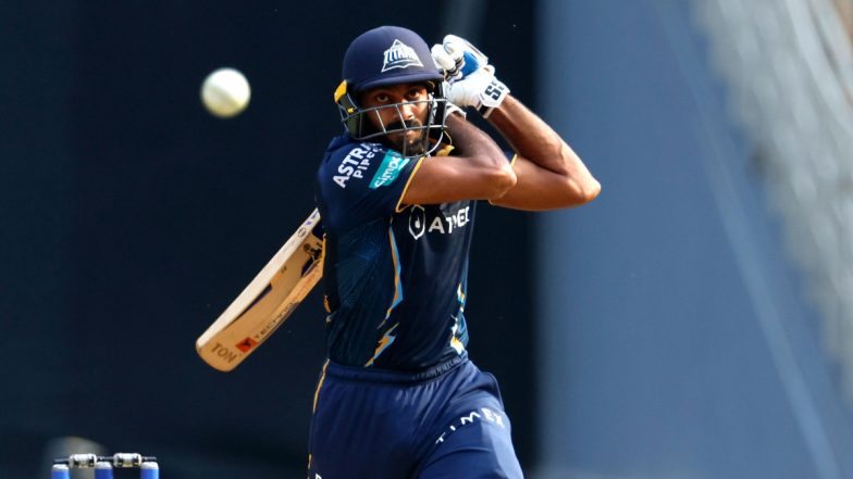 Vijay Shankar, Sai Sudharsan Power Gujarat Titans to 204/4 Against Kolkata Knight Riders in IPL 2023