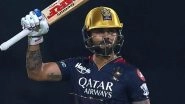 Virat Kohli Becomes Fourth Highest Run Scorer in T20 Cricket, Achieves Feat During RCB vs LSG IPL 2023 Match