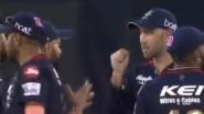 Virat Kohli and Glenn Maxwell Play 'Rock, Paper, Scissor' Amidst DRS Break During PBKS vs RCB IPL 2023 Match (Watch Video)