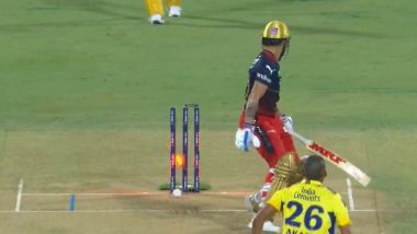 'Unlucky' Fans React to Virat Kohli's Bizarre Dismissal During RCB vs CSK IPL 2023 Match