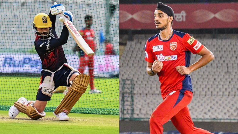 IPL 2023 Punjab Kings vs Royal Challengers Bangalore Free Live Streaming Online on JioCinema: Get TV Channel Telecast Details of PBKS vs RCB T20 Cricket Match on Star Sports