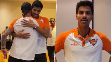 'Sad to Leave the Team at This Point' Washington Sundar Reacts As He Bids Farewell to SRH Teammates After Being Ruled Out of IPL 2023 (Watch Video)