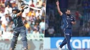 Mohammed Shami Completes 100 IPL Matches, Wriddhiman Saha Makes His 150th Appearance in Indian Premier League During GT vs MI Clash