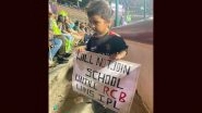 &lsquo;Will Not Join School Until RCB Wins IPL&rsquo; Cute Young Fan&rsquo;s Witty Placard Goes Viral