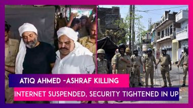 Atiq Ahmed-Ashraf Killing: Internet Services Suspended, Section 144 Imposed; UP Police Intensifies Security In Prayagraj