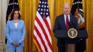 US Presidential Election 2024: Joe Biden Launches Reelection Bid Along With His Deputy Kamala Harris (Watch Video)