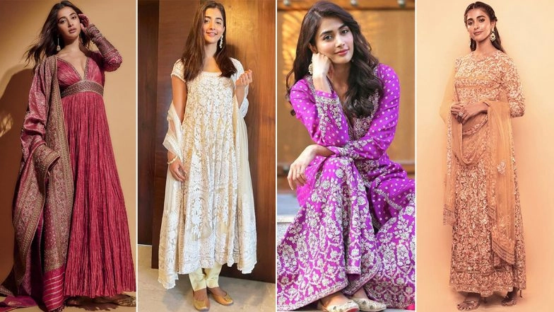 Baisakhi 2023: 'Kisi Ka Bhai Kisi Ki Jaan' Actress Pooja Hegde's Traditional Anarkalis To Wear On This Occasion