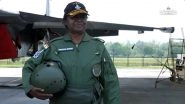 President Droupadi Murmu Takes Sortie on The Sukhoi 30 MKI Fighter Aircraft (Watch Video)