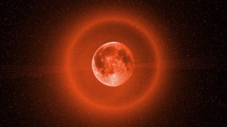 Mysterious UFO-Like Halo of Red Light Seen in Sky in Italy, Disappears Within Seconds! Netizens Suspect Alien Activity
