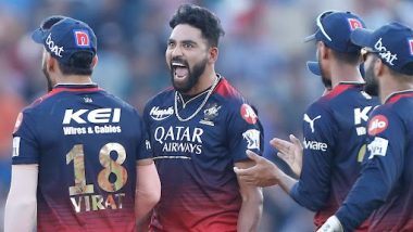 RCB vs KKR IPL 2023 Preview: Likely Playing XIs, Key Battles, H2H and More About Royal Challengers Bangalore vs Kolkata Knight Riders Indian Premier League Season 16 Match 36 in Bengaluru