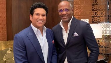 Sachin Tendulkar 50th Birthday: Master Blaster and Brian Lara Honoured at Sydney Cricket Ground