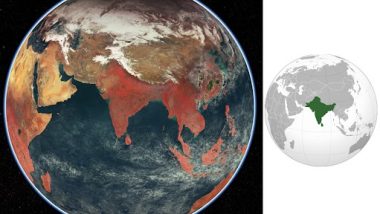 ISRO's Ocean Colour Monitor Captures Mesmerising Pictures of Earth, Shows How Beautiful Our Planet Looks