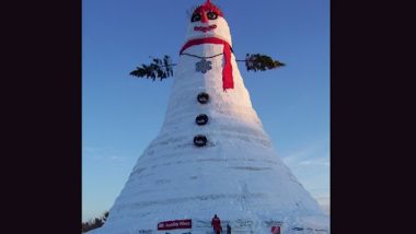 Tallest Snowperson in the World: USA Residents Built Snow Woman Measuring 122 ft, Creates Guinness World Record