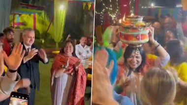 Baisakhi 2023: Viral Video Shows Foreign Diplomats Dance in Traditional Attire at Meenakshi Lekhi’s Vaisakhi Party